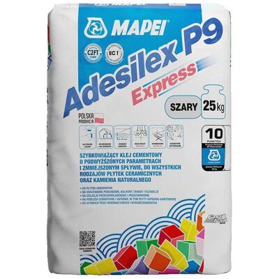 Mapei Klej Elastyczny Adesilex P9 Express 25Kg Mapei Mapei Klej Elastyczny Adesilex P9 Express 25Kg Mapei