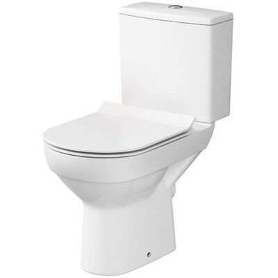 Cersanit Biały Kompaktowy WC K35-037 z deską softclose - WC Cersanit Biały Kompaktowy WC K35-037 z deską softclose - WC