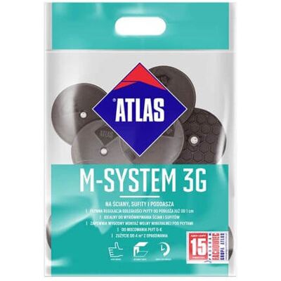 Atlas - M-System 6,5x100 - Łączniki do płyt gipsowych Atlas - M-System 6,5x100 - Łączniki do płyt gipsowych