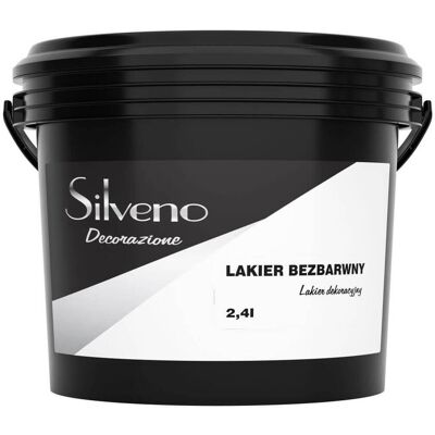 Silveno Lakier Dekoracyjny Bezbarwny 2,4L Silveno Silveno Lakier Dekoracyjny Bezbarwny 2,4L Silveno