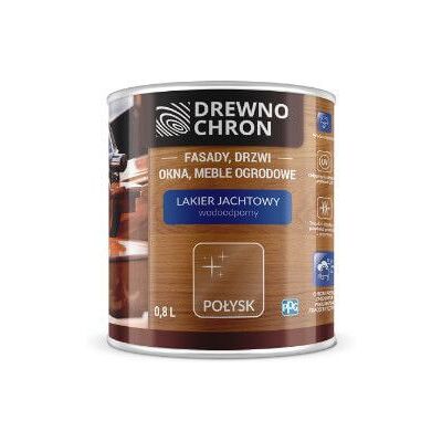 Drewnochron Lakier Jachtowy UV Połysk 0,8L Drewnochron Drewnochron Lakier Jachtowy UV Połysk 0,8L Drewnochron