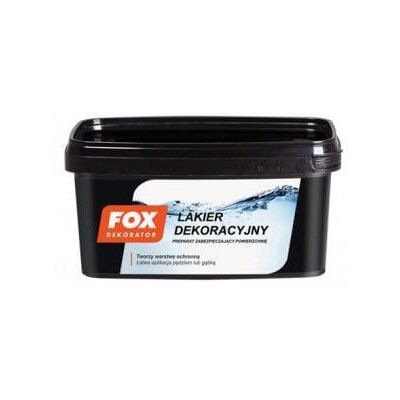 Fox Lakier Transparentny Satyna 1L 3056 Fox Fox Lakier Transparentny Satyna 1L 3056 Fox