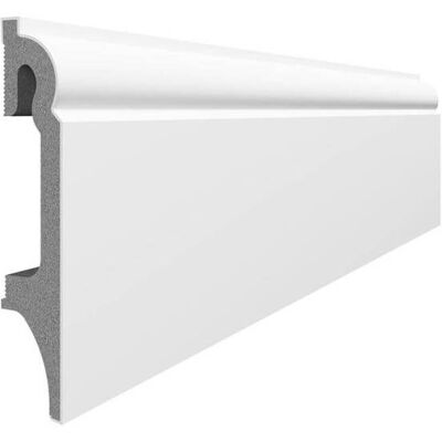 Listwa Przypodłogowa PCV Espumo ESP301 Biały 80x16x2400 mm Vox Listwa Przypodłogowa PCV Espumo ESP301 Biały 80x16x2400 mm Vox