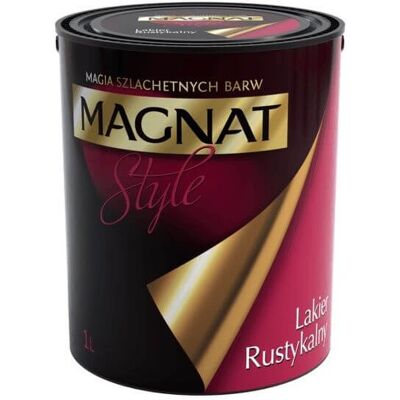 Lakier Rustykalny Bezbarwny 1L Magnat Style Lakier Rustykalny Bezbarwny 1L Magnat Style