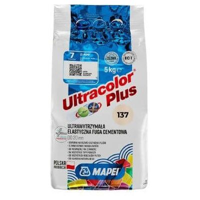Mapei Fuga Elastyczna Ultracolor Plus 137 Karaibski 5 kg Mapei Mapei Fuga Elastyczna Ultracolor Plus 137 Karaibski 5 kg Mapei