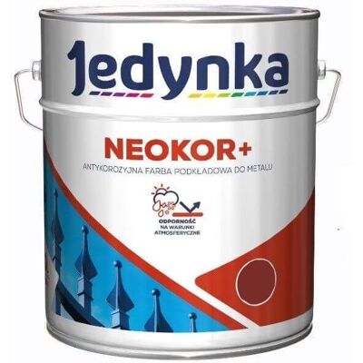 Jedynka Farba Neokor Plus Czerwony Tlenkowy 10 L Jedynka-Tikkurila Jedynka Farba Neokor Plus Czerwony Tlenkowy 10 L Jedynka-Tikkurila