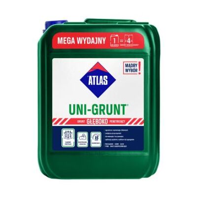 Atlas Emulsja Gruntująca Uni-Grunt 10 kg Atlas Atlas Emulsja Gruntująca Uni-Grunt 10 kg Atlas