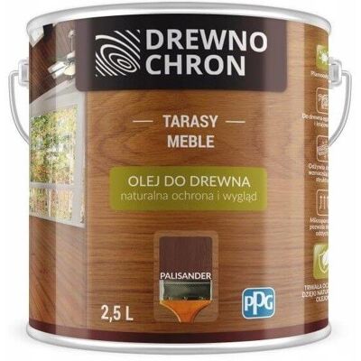 Drewnochron Olej Do Drewna Palisander 2,5L Drewnochron Drewnochron Olej Do Drewna Palisander 2,5L Drewnochron