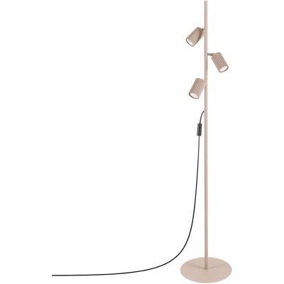 Sollux Sollux Lampa podłogowa KARBON 3 taupe Karbon Deep Space minimalistyczny GU10 Sollux Sollux Lampa podłogowa KARBON 3 taupe Karbon Deep Space minimalistyczny GU10