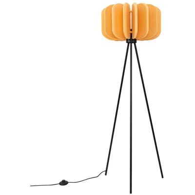 Sollux Sollux Lampa podłogowa MULA 45 żółta Spanish Orange nowoczesny E27 Sollux Sollux Lampa podłogowa MULA 45 żółta Spanish Orange nowoczesny E27