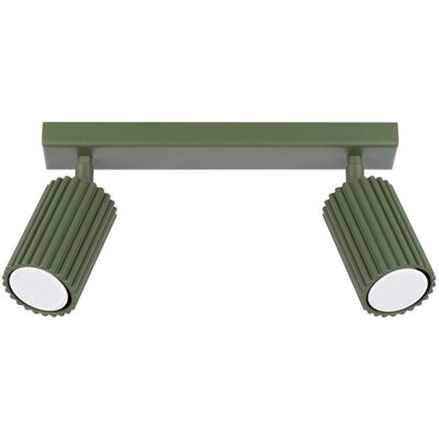 Sollux Lighting Karbon Oliwkowa Zielona Lampa Sufitowa - Lampa Sufitowa Sollux Lighting Karbon Oliwkowa Zielona Lampa Sufitowa - Lampa Sufitowa