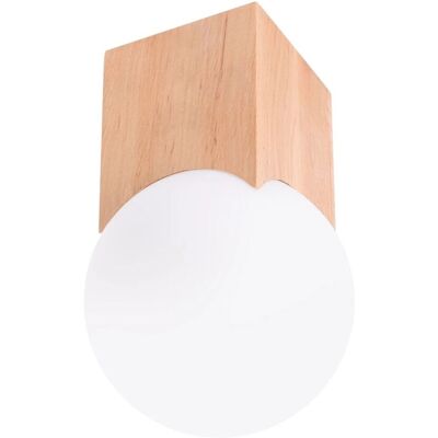 Sollux Lighting - SOLIS - Drewno naturalne - Lampa sufitowa Sollux Lighting - SOLIS - Drewno naturalne - Lampa sufitowa