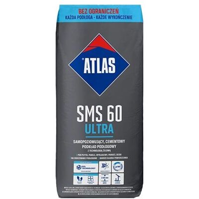 Atlas Samopoziomujący Cementowy Podkład Podłogowy Sms 60 25Kg Atlas Atlas Samopoziomujący Cementowy Podkład Podłogowy Sms 60 25Kg Atlas