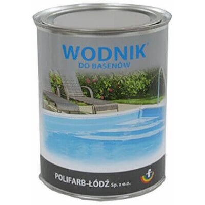 Polifarb Łódź Farba Do Malowania Basenów Niebieska Jasna 0,8L Polifarb Łódź Polifarb Łódź Farba Do Malowania Basenów Niebieska Jasna 0,8L Polifarb Łódź