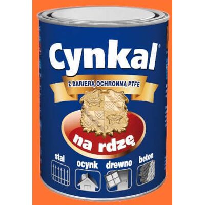 Malexim Farba Do Metalu Cynkal Pomarańczowy 0,7L Malexim Malexim Farba Do Metalu Cynkal Pomarańczowy 0,7L Malexim