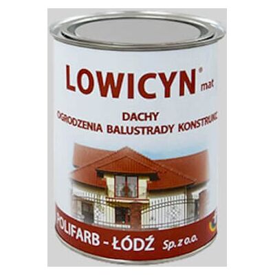 Polifarb Łódź Farba Lowicyn Popielaty Jasny 10L Polifarb Łódź Polifarb Łódź Farba Lowicyn Popielaty Jasny 10L Polifarb Łódź