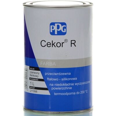 Coatings Farba Cekor R Czerwony Tlenkowy 10L Sigma Coatings Coatings Farba Cekor R Czerwony Tlenkowy 10L Sigma Coatings