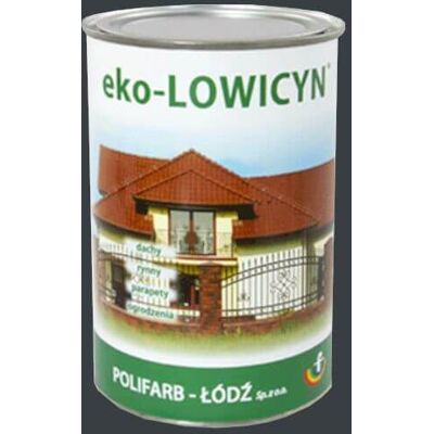 Polifarb Łódź Farba Eko Lowicyn Szary Antracyt 10l RAL7016 Półmat Polifarb Łódź Polifarb Łódź Farba Eko Lowicyn Szary Antracyt 10l RAL7016 Półmat Polifarb Łódź