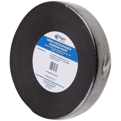 Rigips Taśma Akustyczna Uszczelniająca Piankowa 70mm x 30mb Rigips Rigips Taśma Akustyczna Uszczelniająca Piankowa 70mm x 30mb Rigips
