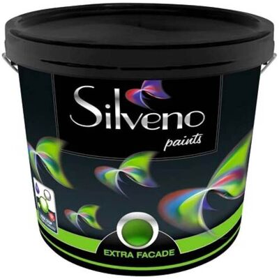 Silveno Farba Extra Facade Biała Baza 3 10L Silveno Silveno Farba Extra Facade Biała Baza 3 10L Silveno