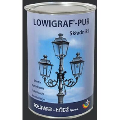 Polifarb Łódź Emalia Lowigraf-Pur Szara Grafitowa 2,5L Polifarb Łódź Polifarb Łódź Emalia Lowigraf-Pur Szara Grafitowa 2,5L Polifarb Łódź