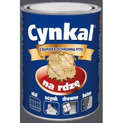Malexim Farba Do Metalu Cynkal Szary 0,7L Malexim Malexim Farba Do Metalu Cynkal Szary 0,7L Malexim