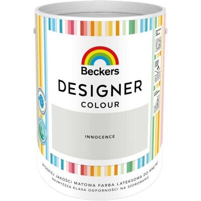 Beckers Farba Lateksowa Designer Colour Innocence Mat 5L Beckers Beckers Farba Lateksowa Designer Colour Innocence Mat 5L Beckers