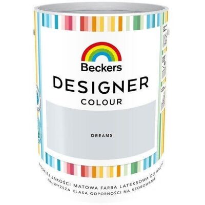 Beckers Farba Lateksowa Designer Colour Dreams 5L Beckers Beckers Farba Lateksowa Designer Colour Dreams 5L Beckers