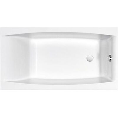 Cersanit Wanna Prostokątna 140x75 Virgo Biały S301-047 Cersanit Cersanit Wanna Prostokątna 140x75 Virgo Biały S301-047 Cersanit
