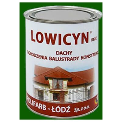 Polifarb Łódź Farba Lowicyn Zielony Ciemny 5L Polifarb Łódź Polifarb Łódź Farba Lowicyn Zielony Ciemny 5L Polifarb Łódź