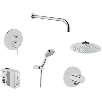 Vitra Zestaw Prysznicowy Podtynkowy Origin Chrom Vitra Vitra Zestaw Prysznicowy Podtynkowy Origin Chrom Vitra