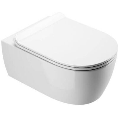 Excellent Miska WC Bezrantowa Z Deską Wolnoopadającą Doto Pure-Rim 54 CEEX.1404.545.WH Excellent Excellent Miska WC Bezrantowa Z Deską Wolnoopadającą Doto Pure-Rim 54 CEEX.1404.545.WH Excellent