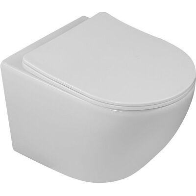 Laveo Miska WC Podwieszana Desna Biały VMD_609S Laveo Laveo Miska WC Podwieszana Desna Biały VMD_609S Laveo