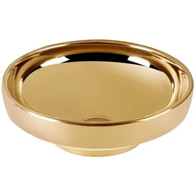 Vitra Umywalka Water Jewels 38 4334B072-0016 Złota 40x40x14 Vitra Vitra Umywalka Water Jewels 38 4334B072-0016 Złota 40x40x14 Vitra