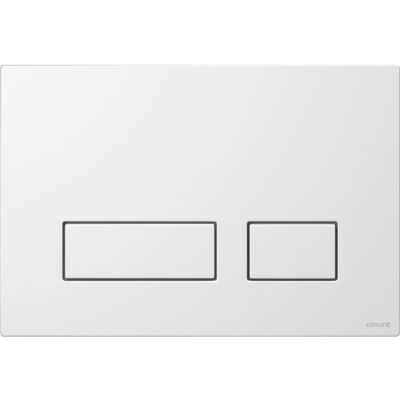 Cersanit Przycisk Spłukujący Movi II Plain Biały Błyszczący K3041-001 Cersanit Cersanit Przycisk Spłukujący Movi II Plain Biały Błyszczący K3041-001 Cersanit