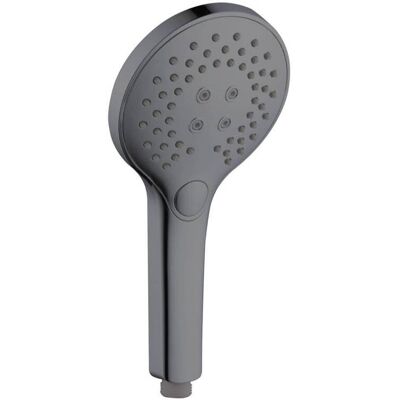 Emporia Słuchawka Prysznicowa Okrągła Rio 3-Funkcyjna Gun Metal 040731BN Emporia Emporia Słuchawka Prysznicowa Okrągła Rio 3-Funkcyjna Gun Metal 040731BN Emporia