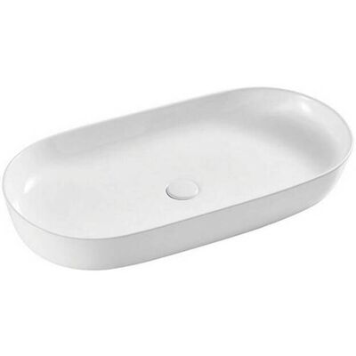 Emporia - Mili 05 81x41 - White - umywalka nablatowa Emporia - Mili 05 81x41 - White - umywalka nablatowa