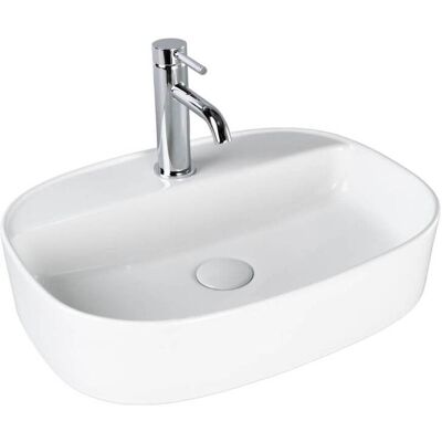 Bevisa Umywalka Nablatowa Arosa 51x38x12 Biały 2000225138 Bevisa Bevisa Umywalka Nablatowa Arosa 51x38x12 Biały 2000225138 Bevisa
