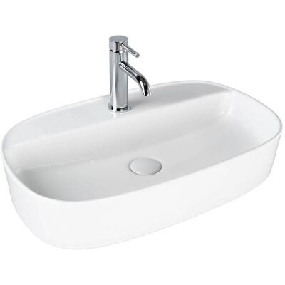 Bevisa Umywalka Nablatowa Arosa 61x38x12 Biały 2000226138 Bevisa Bevisa Umywalka Nablatowa Arosa 61x38x12 Biały 2000226138 Bevisa