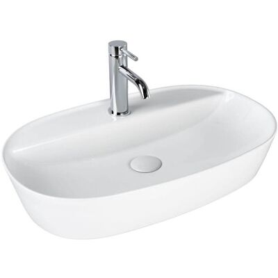 Bevisa Umywalka Nablatowa Nave 60x38x11 Biały 2300226038 Bevisa Bevisa Umywalka Nablatowa Nave 60x38x11 Biały 2300226038 Bevisa