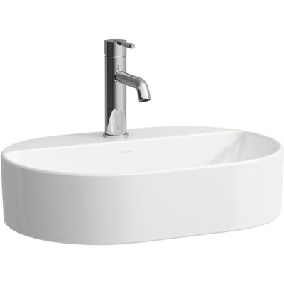 Laufen H8129450001111 - Owalna umywalka z otworem na kran - Umywalka Laufen H8129450001111 - Owalna umywalka z otworem na kran - Umywalka