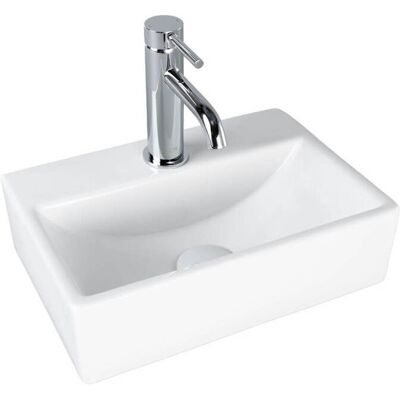 Bevisa Umywalka Nablatowa Tirano 37x25,5x10,5 Biały 2750223726 Bevisa Bevisa Umywalka Nablatowa Tirano 37x25,5x10,5 Biały 2750223726 Bevisa