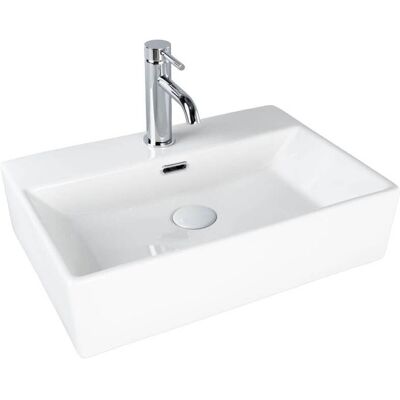 Bevisa Umywalka Nablatowa Tirano 51x36x13 Biały 2750225136 Bevisa Bevisa Umywalka Nablatowa Tirano 51x36x13 Biały 2750225136 Bevisa