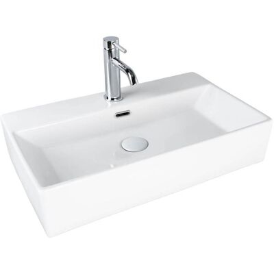 Bevisa Umywalka Nablatowa Tirano 60x35,5x13 Biały 2750226036 Bevisa Bevisa Umywalka Nablatowa Tirano 60x35,5x13 Biały 2750226036 Bevisa