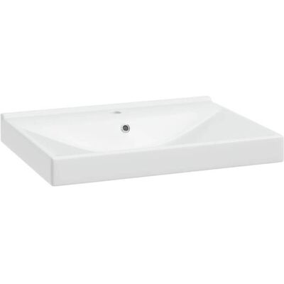 Emporia Nowoczesna Biała Ceramika Umywalka - 61x46 Emporia Nowoczesna Biała Ceramika Umywalka - 61x46
