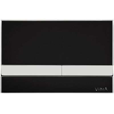 Vitra Przycisk Select Spłukujący Do Stelaża 16,5 x 24 cm Czarny 740-1101 Vitra Vitra Przycisk Select Spłukujący Do Stelaża 16,5 x 24 cm Czarny 740-1101 Vitra