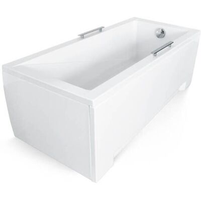 Nowoczesna wanna 170x70cm od Besco - Czarny matowy - Model WAM-170-MO Nowoczesna wanna 170x70cm od Besco - Czarny matowy - Model WAM-170-MO