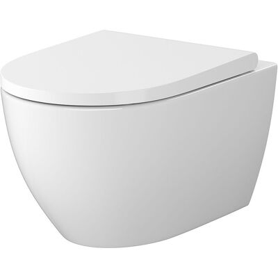 Cersanit Zestaw Miska WC Vortex Z Deską Zen Biały S701-719 Cersanit Cersanit Zestaw Miska WC Vortex Z Deską Zen Biały S701-719 Cersanit