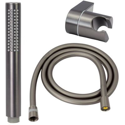 Avapax Zestaw Prysznicowy 1-Funkcyjny Punktowy Ultimate Gun Metal ANUL141421 Avapax Avapax Zestaw Prysznicowy 1-Funkcyjny Punktowy Ultimate Gun Metal ANUL141421 Avapax