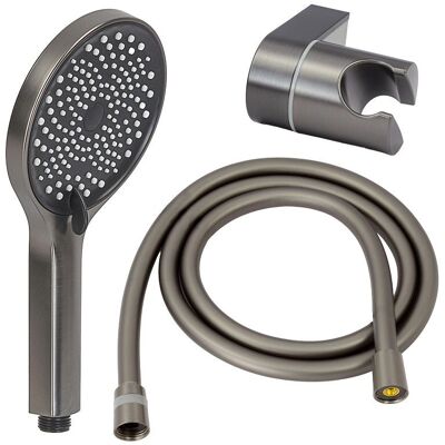 Avapax Zestaw Prysznicowy 3-Funkcyjny Punktowy Ultimate Gun Metal ANUL141431 Avapax Avapax Zestaw Prysznicowy 3-Funkcyjny Punktowy Ultimate Gun Metal ANUL141431 Avapax
